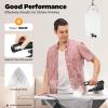 CAIHAOA Industrial Electric Steam Iron, 60~220 Commercial Efficiently Gravity Feed Steam Iron, Lightweight Portable Steam Iron with 3L Large Capacity Tank and Accessory Set view 2