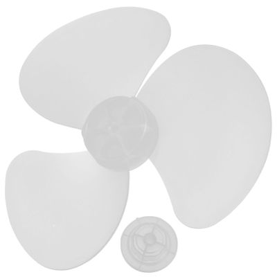 Kichvoe Replacement Fan Blades for Household Standing Pedestal Fans Transparent Easy to Install and Low Noise Design Compatible