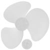 Kichvoe Replacement Fan Blades for Household Standing Pedestal Fans Transparent Easy to Install and Low Noise Design Compatible view 1