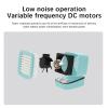 EKsma Mini Portable Air Conditioner 3 Wind Speeds LED Night Light Desktop Water Cooled Cooling Fan Air Cooler for Home Office Bedroom, Desert Camel,3.35 * 4.13 * 4.92 IN(Pink) view 3