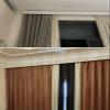 Oracra Ceiling Mount Curtain Conjoined Double Track with Valance, Curtain Pelmet Boards for Living Room Bedroom, Metal Room Divider Curtain Rail Rods(6m/19.7ft) view 2