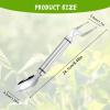 2-in-1 Stainless Steel Fruit Cutter, 2024 New Watermelon Fork Slicer Cutter Slicer Tool, Dual Head Fruit Forks Slicer Watermelon Cutter Tool, Summer Fruit Cutting Fork for Home Kitchen Gadget(5pcs) view 3