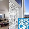 12Pcs,HAILM Waterproof Glass Room Divider for Office Bar Hotel Decoration, Portable Room Partitions for Room Separator, White PVC Hanging Screen Panel Privacy view 1