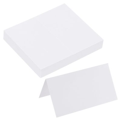 MECCANIXITY Reserved Table Signs,Blank Place Cards for Table at Restaurant,Wedding Reception,Business Meeting,Christmas Party,Seating Reserve 20Pcs