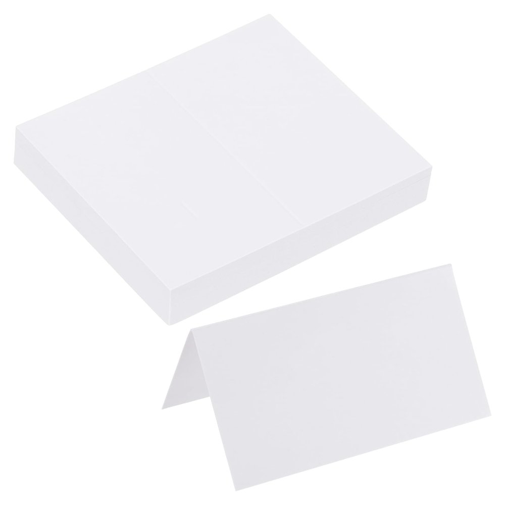 MECCANIXITY Reserved Table Signs,Blank Place Cards for Table at Restaurant,Wedding Reception,Business Meeting,Christmas Party,Seating Reserve 20Pcs