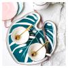 ZHIQISHI Coffee set,Cute Coffee Cup Saucer Set Tea Pot Milk Jug Sugar Pot Tea Tray Set Reusable Latte Cappuccin(Turtle Tray) view 2