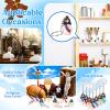 Sumind 48 Pcs Jesus Toys Figurine Christian Keychain Jesus Doll Religious Keychain Bulk Classic Christian Rings for Christ(Multicolor,White Skin Classic) view 4