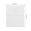 MECCANIXITY 16Pcs Reserved Table Signs, Place Cards with Silver Border for Table at Restaurant,Wedding Reception,Business Meeting,Christmas Party,Seating Reserve view 2