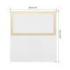 MECCANIXITY 16Pcs Reserved Table Signs, Place Cards with Double Gold Border for Table at Restaurant,Wedding Reception,Business Meeting,Christmas Party view 2