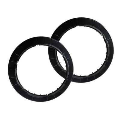 DIBTEBB Compatible for Purerobo W-R3S W-R1 Window Cleaning Robot Replacement Cleaning Rings,Original New Parts of Glass Cleaning Robot Part Rings(Black Ring 2pcs), xion23xx