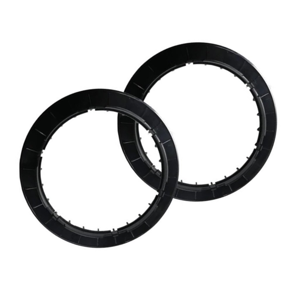 DIBTEBB Compatible for Purerobo W-R3S W-R1 Window Cleaning Robot Replacement Cleaning Rings,Original New Parts of Glass Cleaning Robot Part Rings(Black Ring 2pcs), xion23xx