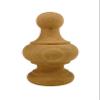 Highland Manor Wood Products Windon Finial - 6" Tall x 3 3/4" Wide - Unfinished Round Wooden Finial for Indoor Use - Perfect for Staircases or Bed Posts - (1 Finial) (Cherry) view 1