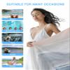 Blue Coastal Beach Beach Towel - 31x63 inch Sand Proof Water Absorbent Travel Towel for adults,Summer Ocean Waves Abstract Painting Quick Dry Pool Towel Travel Camping Blanket for Yoga Bathroom view 4