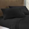 100% Cotton RV Sheets Set 4 PC - 400 TC - Soft and Smooth Bed Sheets for Campers, RV's & Travel Trailers Easy Fit Mattress up to 10 Inch Deep Pockets - Black Stripe - (32X79) Bunk Size view 2