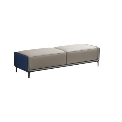 SABALON Foot Stools Ottoman Modern Bed End Bench, Entryway Leather Shoe Bench, Upholstered Storage Bench, for Bedroom Living Room Dressing Room Stepping Stool End of Bed Stool(01,120 * 40 * 42cm)