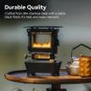 Thous Winds Camping Oil Lantern, Fuel Lamp for Outdoor Lighting Portable Stove for Cooking Warming, Black view 2