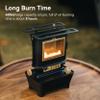 Thous Winds Camping Oil Lantern, Fuel Lamp for Outdoor Lighting Portable Stove for Cooking Warming, Black view 4