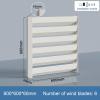 Mini Split Air Conditioner Deflector for Outside Units, Anti-direct Blow Air Conditioner Deflector Wind Baffle Air Vent Louver Cover, Heat Pump Unit Cover AC Condenser Compressor Protection Fence view 2