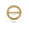 30 PCS Shirt Ties Clips for Women, Circle Hooks,Scarf Ring,T Shirt Ties or Rings, Resin Scarves Buckle,Clothing Corner Knotted Ring Buckle, Suitable for Women and Girls(1.57 Inche) view 2