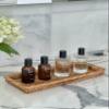 KOUBOO - La Jolla Rattan Perfume, Vanity & Bathroom Counter Top Tray, Honey-Brown view 2