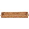 KOUBOO - La Jolla Rattan Perfume, Vanity & Bathroom Counter Top Tray, Honey-Brown view 3