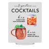 Elation Factory Co. Signature Cocktail Sign Acrylic | Acrylic Wedding Bar Menu | Drink Menu | Bar Sign | 10" H x 8" W Frosted Acrylic Signature Drink Sign view 1