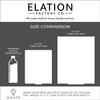 Elation Factory Co. Signature Cocktail Sign Acrylic | Acrylic Wedding Bar Menu | Drink Menu | Bar Sign | 10" H x 8" W Frosted Acrylic Signature Drink Sign view 3