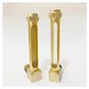 1/4" 3/8" 1/2" BSP Male Thread L-Shape Brass Oil Liquid Level Indicator Sight Glass Gauge - Two Window 1PC(Two Window 3/8",300mm) view 1