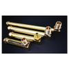 1/4" 3/8" 1/2" BSP Male Thread L-Shape Brass Oil Liquid Level Indicator Sight Glass Gauge - Two Window 1PC(Two Window 3/8",300mm) view 4