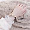 Stainless Steel Bracelet Jug Flask for Dance Party Travel, Bronze Hip Flask Gift (bright rose gold) view 4
