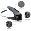 AKYLDI Shoe Stackers for a Pair of Shoes, Adjustable Shoe Stacker, Double Deck Shoe Slot Organizer for Freestanding Stacking Shoe Holder,Mixed-15 view 2