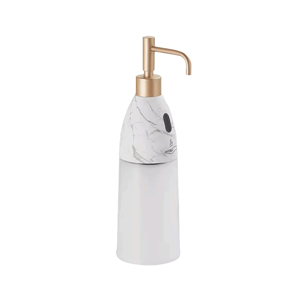 Automatic Foam Soap Dispenser Plastic Shower Pump Dispenser Rechargeable Liquid Pump Bottles for Bathroom 280ml/9.8oz