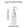 Automatic Foam Soap Dispenser Plastic Shower Pump Dispenser Rechargeable Liquid Pump Bottles for Bathroom 280ml/9.8oz view 2