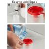 Automatic Foam Soap Dispenser Plastic Shower Pump Dispenser Rechargeable Liquid Pump Bottles for Bathroom 280ml/9.8oz view 4