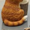 Toilet Brush Holder Toilet Brush Holder Creative Cat Sculpture Toilet Cleaning Brush Bathroom Long Handle Soft Hair Cleaning Brushs Household Toilet Bowl Brush Toilet Brush Holders view 4