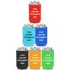 300 Pack Custom Can Coolers Sleeves Bulk Personalized Foldable Insulated Neoprene Can Drink Bottle Holder with Logo Photo Text for Wedding Anniversary Party Customized Gifts view 1