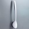 Toilet Brush Holder Toilet Brush Toilet Wash Set Toilet Home Wall-mounted Creative Cleaning Brush Silicone Brush Set with Protective Drain Cover Toilet Brush Holders(A) view 1