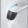 Toilet Brush Holder Toilet Brush Toilet Wash Set Toilet Home Wall-mounted Creative Cleaning Brush Silicone Brush Set with Protective Drain Cover Toilet Brush Holders(A) view 4