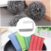 Hintyne Kitchen Sink Organizer Telescopic Sink Rack Expandable Storage Drain Basket with Dishcloth Hanger Grey, Gray view 2