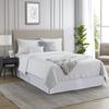 Box Pleated Bed Skirt Twin XL Size with 21 Inches Drop Egyptian Cotton 39 x 80 Inches 1000 Thread Count Ultra Soft Cover Easy Fit Winkle & Fade Resistant - White view 4
