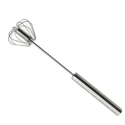 Aetomtins 12in-Stainless Steel semi automatic whisk,Hand mixer whisk,egg spinner,whizzy whisk,whipped cream dispenser,easy whisk for cooking, Egg Beater, Milk Frother, Beatinng&Stirriong