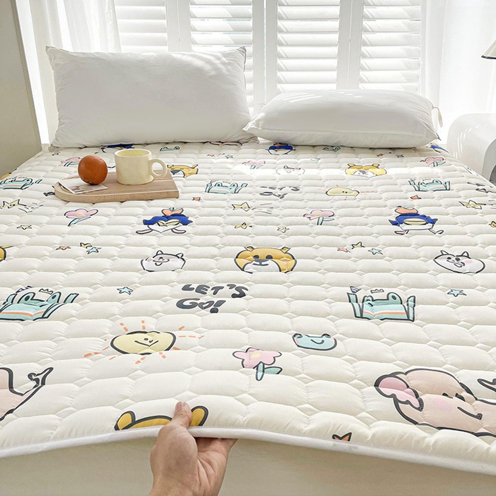 QUINTO D,150x200cm, Futon Tatami Floor Mattress Floor Mat Foldable Bed Mattress Non-Slip Sleeping Pad for Dormitory Home Use four seasons mat