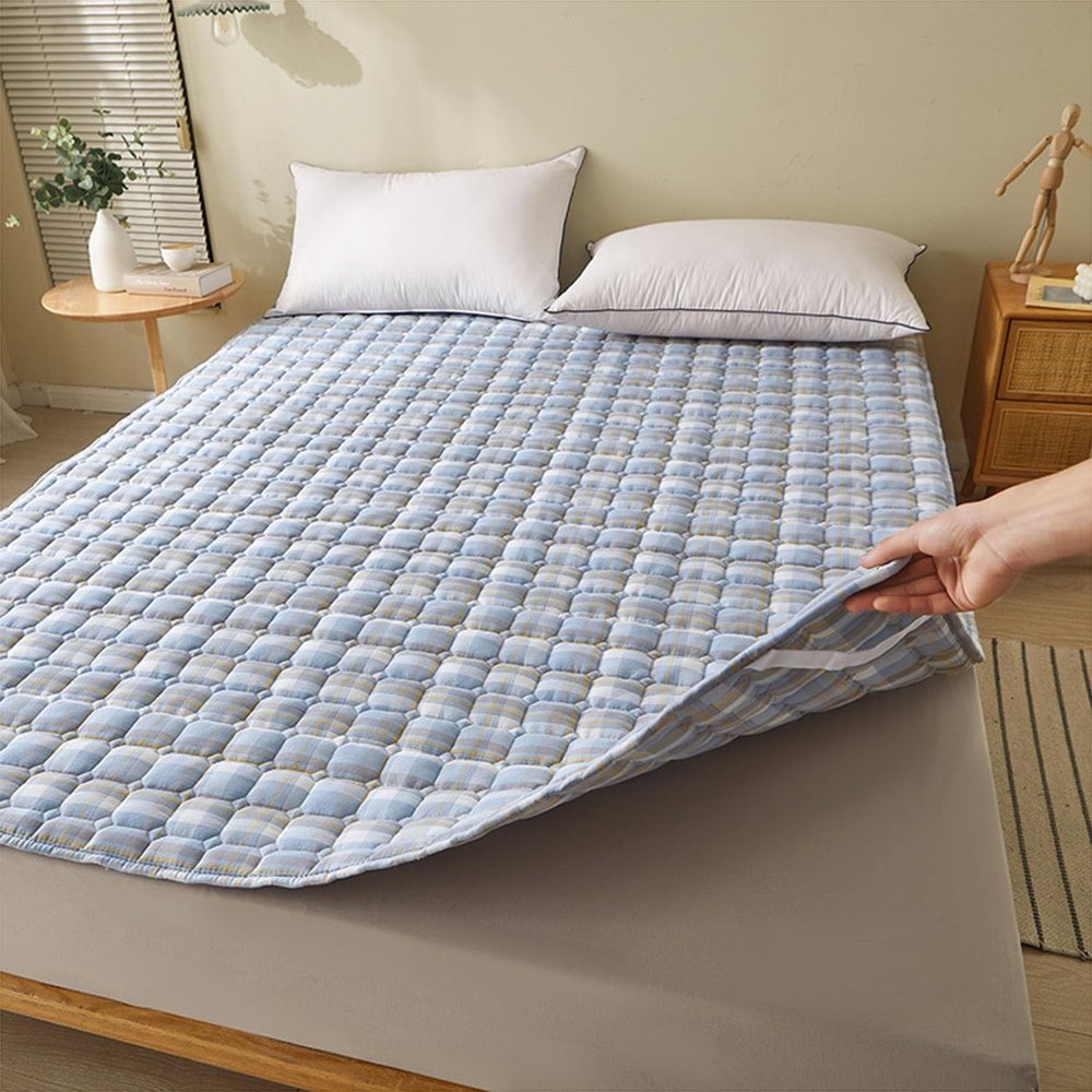 QUINTO Q,120x200cm, Futon Tatami Floor Mattress Floor Mat Foldable Bed Mattress Non-Slip Sleeping Pad for Dormitory Home Use four seasons mat