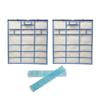 KOOFUR 2Pack Replacement Filter Compatible with Mitsubishi Electric U01 A01 100 Nano Platinum Mini Split Filter and MAC-408FT-E Filters No Frames, blue view 4