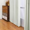 Gewvary 100% Blackout Pinch Pleat Curtain,2 Panels Polyester Extra Wide Insulated Window Panels,Bedroom Living Room Full Light Shading Sliding Door Drape (84Wx100L,Beige) view 4