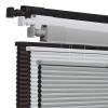 No Drill No Tools Cellular Shades for Windows, Top Down Bottom Up Honeycomb Blinds, Blackout Cordless Window Blinds for Indoor Windows, Easy to Install,Blackout-grey51 W X 80" H view 1