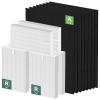 HPA300 HEPA Replacement Filt-er for Honeywell HPA300 Series Air Purifi-ers HPA300 HPA300VP HPA304 HPA3300, Replace HRF-R3 (6 HEPA R Replacement Filt-ers + 8 Activated Carbon Pre-Filter) view 1