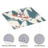Dish Drying Mat for Kitchen Counter 16x18 Inch Microfiber Dish Drying Pad White bear skiing Absorbent Large Dishes Drainer Mats for Kitchen Countertops Sinks Draining Racks view 3