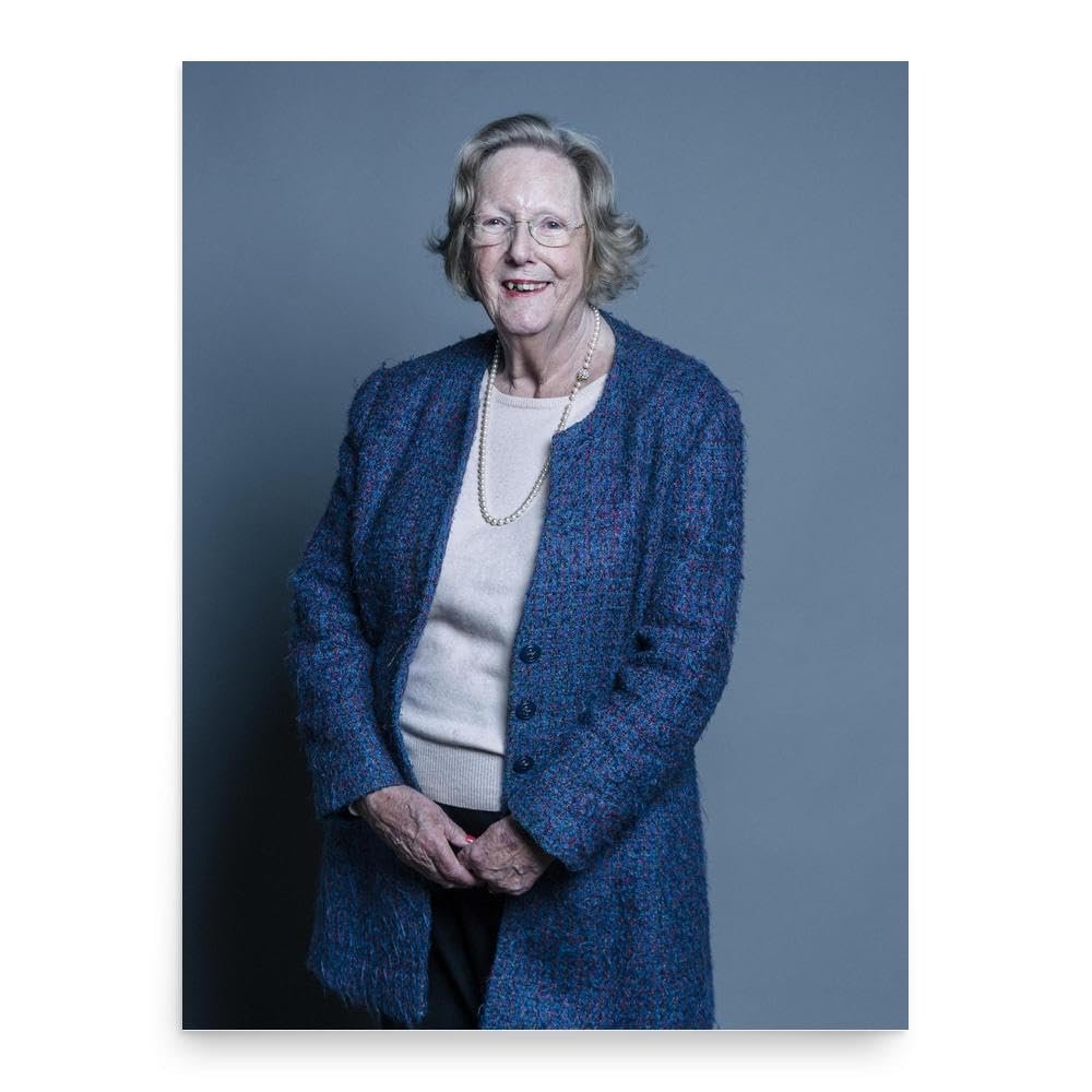 Baroness Hanham Official Portrait Poster Print - Wall Art Decor, No Frame, Large 18"x24"