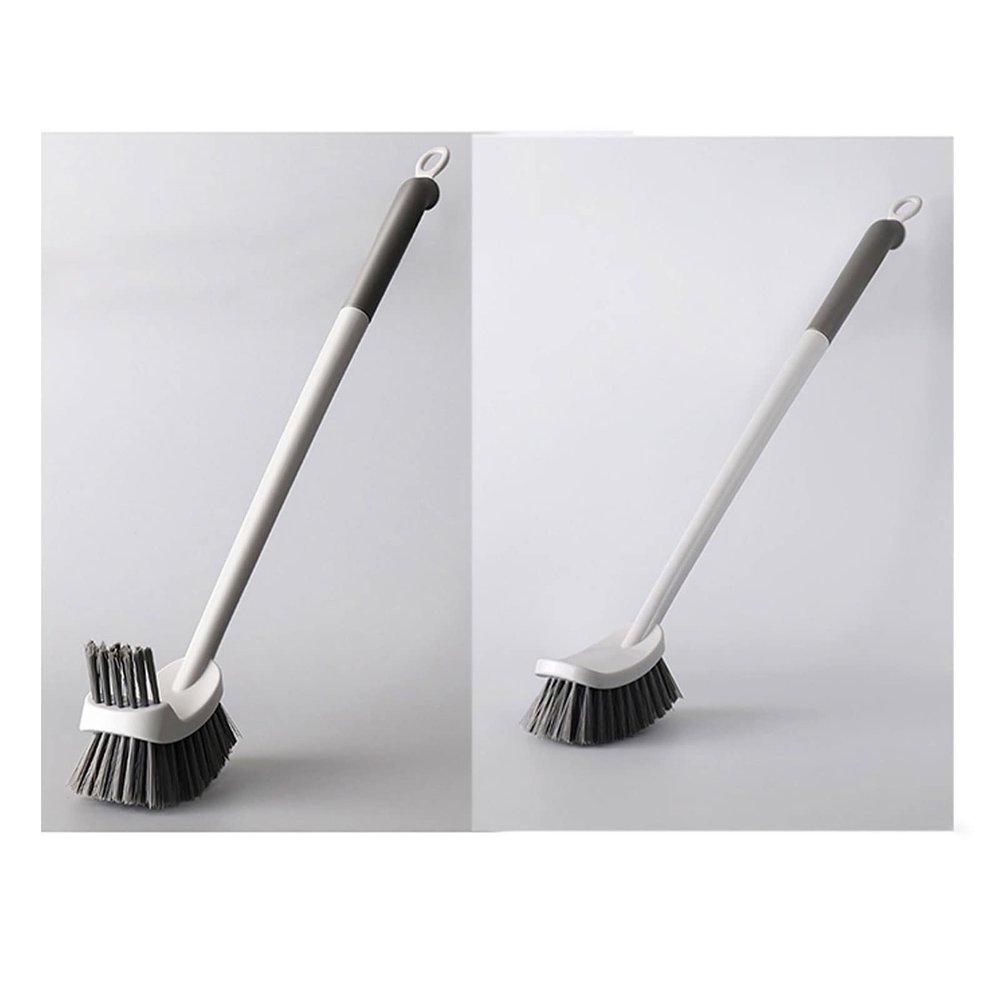 Toilet Brush Holder Toilet Brush,Long Handle Toilet Multifunctional All-round Cleaning Toilet Cleaning Brush Bathroom Long Handle Cleaning Brush Toilet Brush Holders(C)